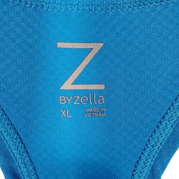 Z by Zella tank top blue light weight racerback Running Gym Workout XL - Picture 2 of 9